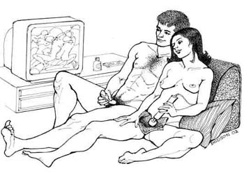 Vintage Orgy Porn Drawings - Drawings Of Orgies | Sex Pictures Pass